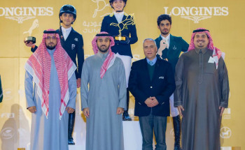 وزير الرياضة يتوج ألكساندر بجائزة “قفز السعودية” الكبرى