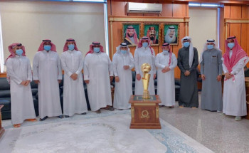 رئيس مركز بحر أبو سكينة يستقبل أعضاء فريق السالمية