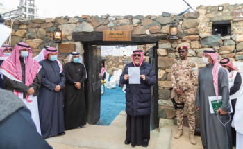‏الأمير ⁧‫تركي بن طلال‬⁩ يفتتح مقر المركز الحضاري بالبظاظة بمحافظة بلقرن