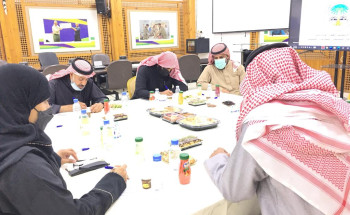 اجتماع لإعداد الدليل التنظيمي للعمل المشترك للأنشطة والبرامج الكشفية