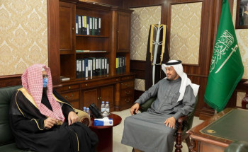 مدير عام فرع الأمر بالمعروف بمنطقة الرياض يزور محافظ حريملاء ويلتقي بمنسوبي الهيئة
