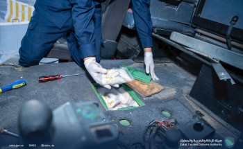 الزكاة والضريبة والجمارك” تُحبط 5 محاولات لتهريب أكثر من 1,4 مليون حبة كبتاجون في منفذ الحديثة