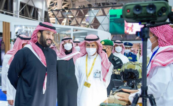 نيابة عن خادم الحرمين الشريفين.. سمو ولي العهد يدشن معرض الدفاع العالمي