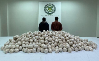 مكافحة المخدرات تضبط (1,272,000) قرص إمفيتامين مخدر بحوزة وافدين عربيين