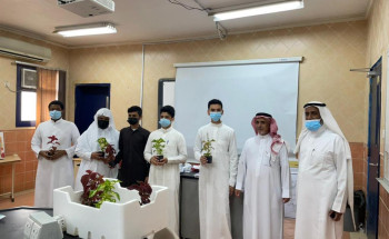 فعاليات متعددة في أسبوع البيئة لثانوية الخليفي بمكة المكرمة