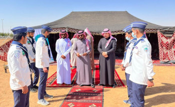 إنطلاق فعاليات المعسكر الكشفي التقني بمدينة تبوك