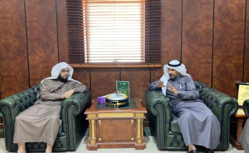 مدير عام فرع هيئة الأمر بالمعروف بمنطقة الحدود الشمالية يلتقي مشرف مركز الملك عبدالعزيز للحوار الوطني بالمنطقة
