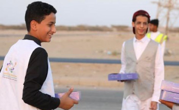 مجموعة بصمة شباب “بالقوز” تواصل توزيع وجبات إفطار صائم