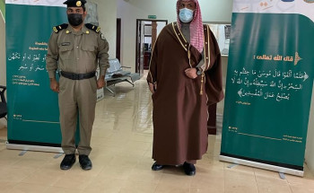 هيئة الأمر بالمعروف بمحافظة العويقيلة بمنطقة الحدود الشمالية تفعّل حملة(إن الله لايصلح عمل المفسدين)بالتعاون مع شعبة المرور بالمحافظة