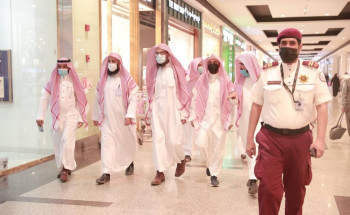 مدير عام هيئة الأمر بالمعروف بالرياض يتفقد المركز الإشرافي شمال٢