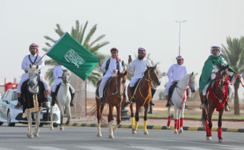 عرعر تشهد مسيرة الخيول العربية ضمن فعاليات “العيد الشمالي” بالحدود الشمالية