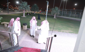 مدير فرع هيئة الأمر بالمعروف بالرياض يزور المعرض الرقمي بحي الملقا