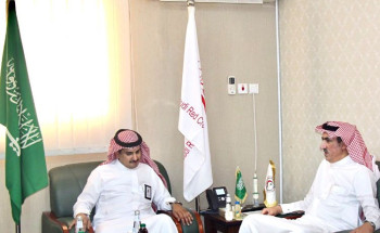 مدير الهلال الأحمر بالجوف يستقبل الرئيس التنفيذي للتجمع الصحي بالمنطقة