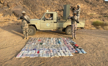 إحباط محاولات تهريب(760)كيلو جراماً من مادة الحشيش و(45)طناً و(624)كيلو جراماً من نبات القات والقبض على المتورطين في تهريبها