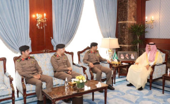 سمو محافظ الأحساء يستقبل مدير شرطة المنطقة الشرقية