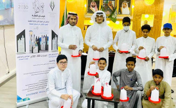 فريق فرسان الصفة التطوعي ينفذ مبادرة “رحمة في كل كبد رطبة” في متوسطة عبادة بن بشر