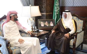 سمو محافظ الأحساء يستقبل نائب محافظ هيئة الزكاة والضريبه والجمارك للشؤون الأمنية