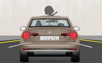 “المرور”: على الأطفال البقاء في المقاعد الخلفية للمركبة