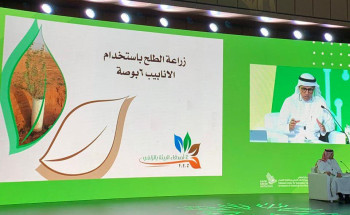 الفهد : نجاح زراعة أشجار الطلح بواسطة الأنابيب لمكافحة التصحر