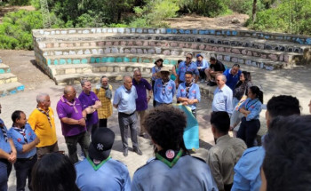 أمين عام الكشافة العربية يزور مقر اللقاء الـ 21 للجوالة والدليلات العرب