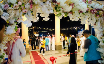 إفتتاح معرض العود الأزرق والعطور الدولي في عسير