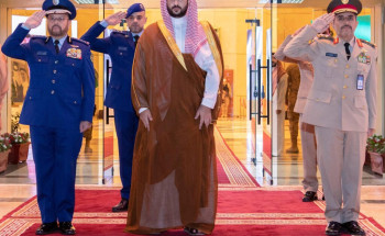 نيابةً عن سموِّ ولي العهد..سموُّ نائبِ وزيرِ الدفاع يرعى حفلَ تخريج طلبة كلية القيادة والأركان للقوات المسلحة