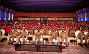 الفريق العمرو يلتقي بمنسوبي الدفاع المدني خلال اللقاء السنوي