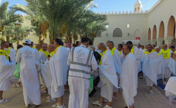 فرسان الصفة يقدم مبادرة “مرحباً حجاج بيت الله”