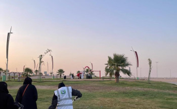 الحزام الشجري.. بحفر الباطن