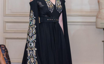 المصممة العالمية نفلاء العتيبي تقدم مجموعتها في أسبوع الموضة الفرنسي 2022