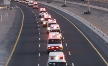 “قافلة الصحة” تنقل الحجاج المنومين بمستشفيات المدينة المنورة ومرافقيهم إلى المشاعر المقدسة