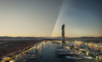 ولي العهد يعلن عن تصاميم “ذا لاين” مدينة المستقبل في نيوم