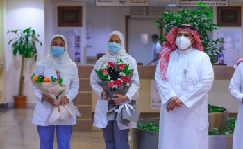 القطاع الصحي في النعيرية يكرم أخصائيتين أنقذتا عائلة تعرضت لحادث مروري