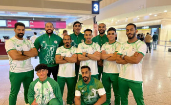 أخضر رفع الاثقال يغادر لطشقند لمعسكره الخارجي استعدادا للأسيوية