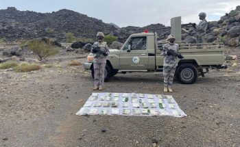 حرس الحدود يحبط تهريب أكثر من(48.6)طناً من القات المخدر وأكثر من(1.5)طن مادة من الحشيش المخدر و(634)ألف قرص إمفيتامين مخدر