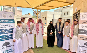 نادي ثانوية طابة ينفذ مبادرة ( ظل يحميني )