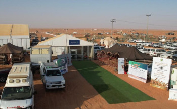 “زراعة حائل” تشارك في مهرجان مزاد الإبل في تربة