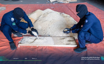 الزكاة والضريبة والجمارك في ميناء جدة الإسلامي تُحبط محاولة تهريب أكثر من 3,2 ملايين حبة كبتاجون