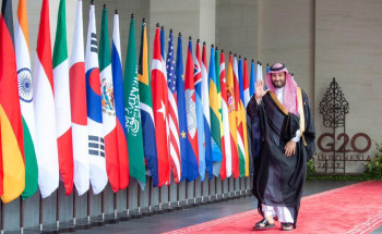 ولي العهد‬⁩ يصل مقر انعقاد قمة ⁧‫مجموعة العشرين‬⁩