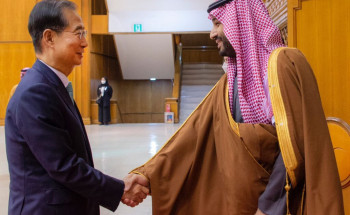 ولي العهد يصل إلى العاصمة الكورية سيئول في زيارة رسمية