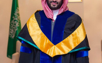 ولي العهد يتسلم شهادة الدكتوراه الفخرية من جامعة كاسيتسارت التايلندية في مجال معرفة الأرض من أجل التنمية المستدامة