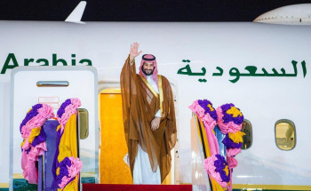 ولي العهد يغادر مملكة تايلند بعد زيارة رسمية، وفي مقدمة مودعيه دولة رئيس الوزراء وزير الدفاع التايلندي