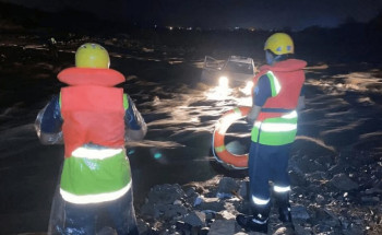 في المجاردة.. غرق مواطن ونجاة شقيقه في سيول وادي “جريّة”