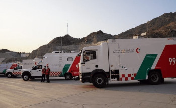 “هلال مكة” يرفع جاهزيته للتعامل مع أمطار جدة