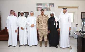 زيارة فرع هيئة الصحفيين السعوديين بالمدينة لشعبة الأمن الوقائي بالحرس الوطني