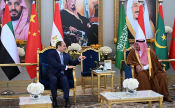 الرئيس المصري يصل الرياض