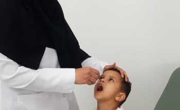 مركز صحي قباء يعلن عن انطلاق الحملة الوطنية للتطعيم ضد شلل الأطفال
