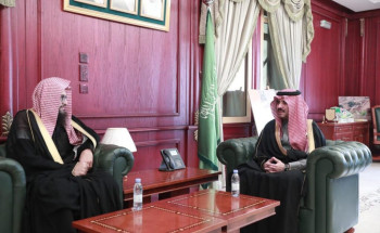 مدير فرع الأمر بالمعروف بالرياض يزور محافظ الغاط ويلتقي منسوبي الهيئة