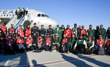 أولى طلائع الجسر الجوي في أضنة.. فرق إسعاف وإنقاذ ومتطوعون