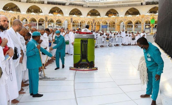 “رئاسة الحرمين” تقدم سلسلة خدماتها النوعية لأكثر من 976 ألف مصلٍ ومعتمر بالمسجد الحرام